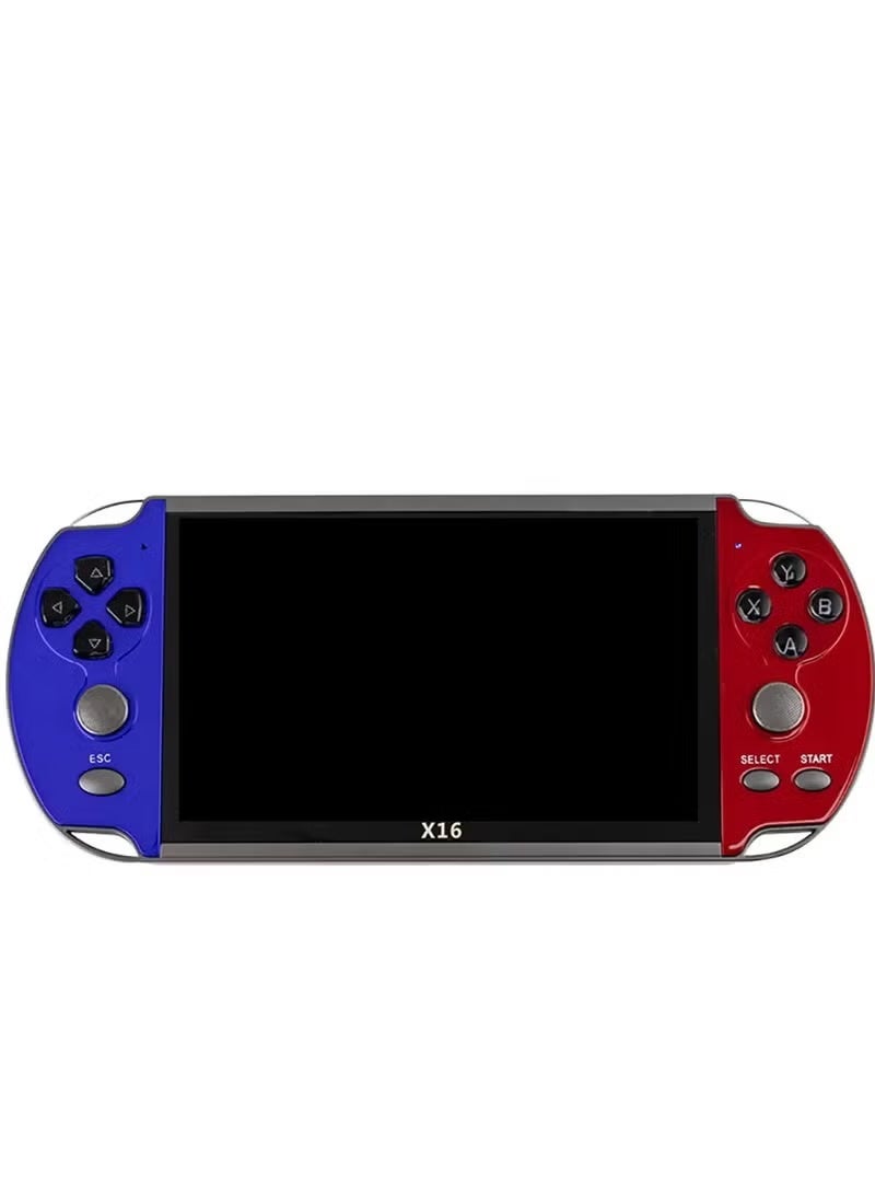 X16 Handheld Game Console with 6.5-Inch HD Display, 64GB Memory Card, Built-in Classic & Modern Games, Portable Gaming System with Rechargeable Battery for Kids and Adults - Image 2